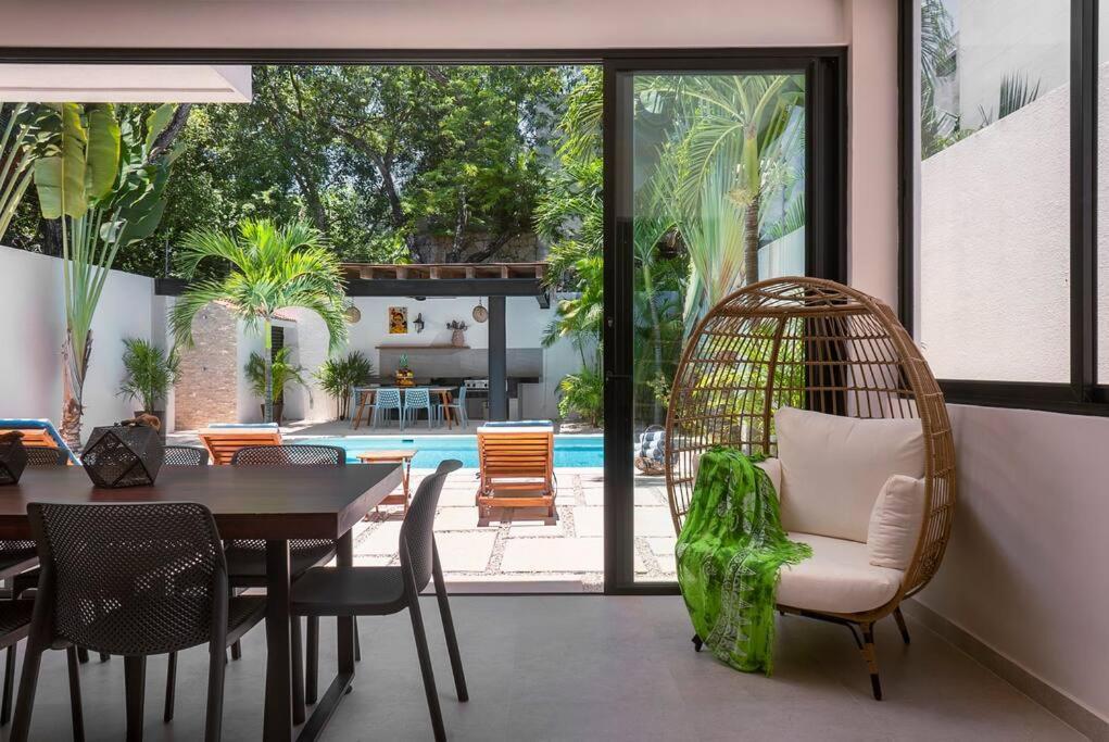 Wonderful Tropical Home 3Br, Garden, Private Pool. Tulum Dış mekan fotoğraf