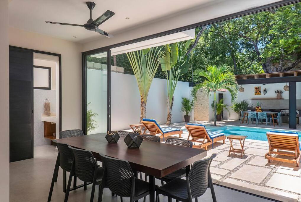 Wonderful Tropical Home 3Br, Garden, Private Pool. Tulum Dış mekan fotoğraf